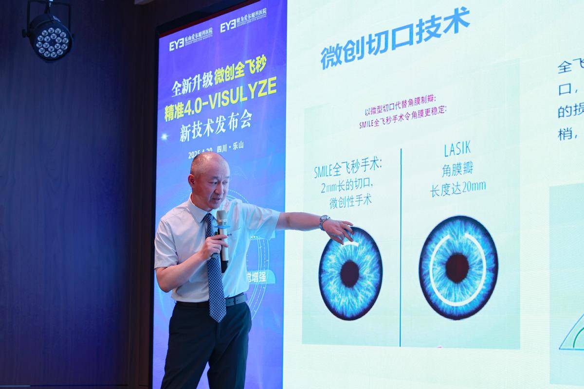 精准智能·量眼定制——乐山爱尔眼科微创全飞秒精准4.0发布